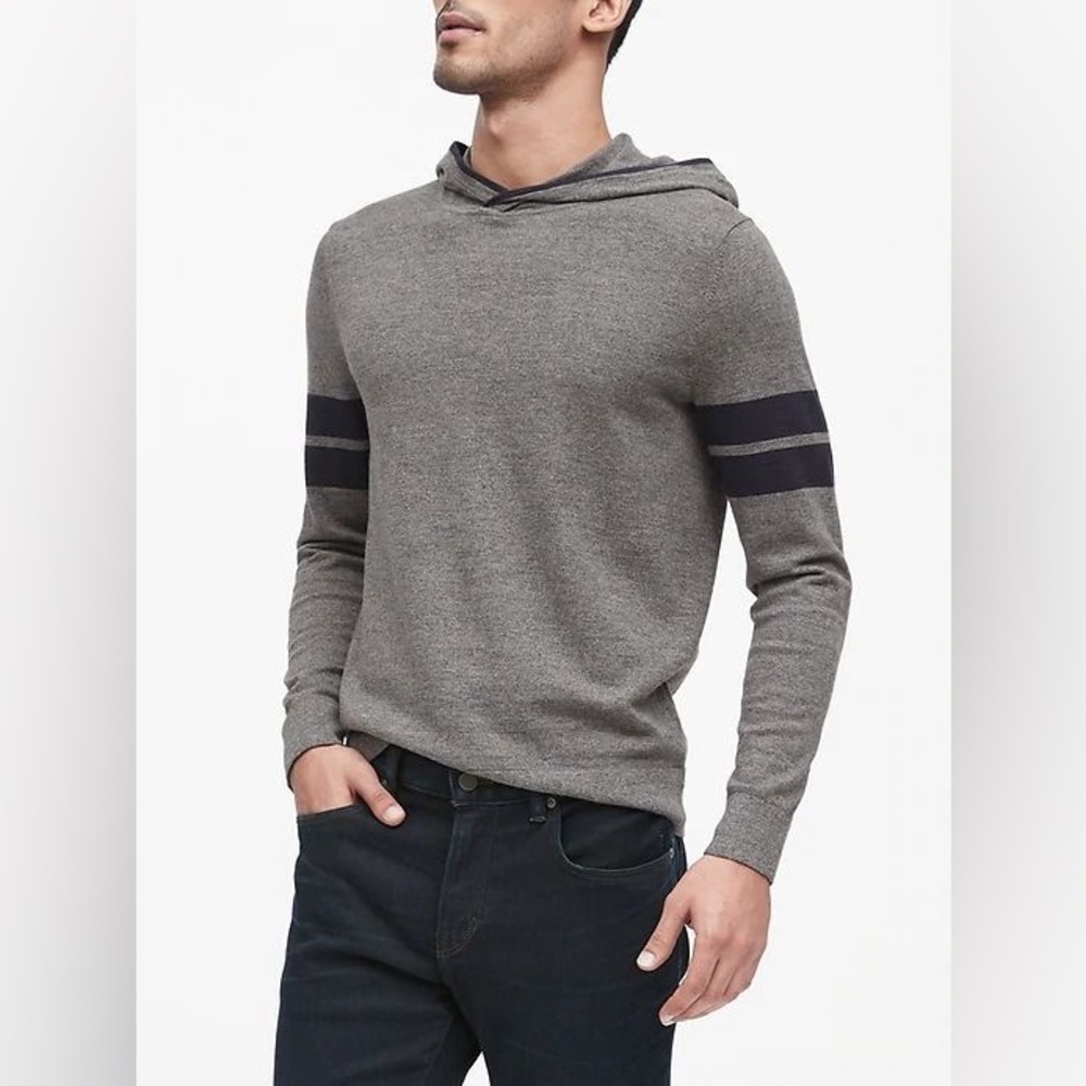 Banana Republic's Organic Cotton Sweater Hoodie